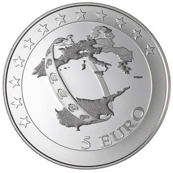 Cypriotische toetreding EU 5 euro Cyprus 2008 Proof